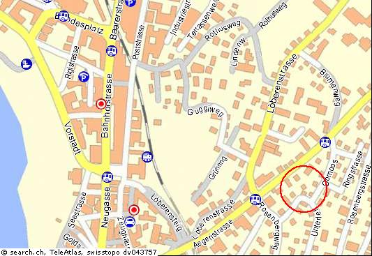 Stadtplan nach Obmoos